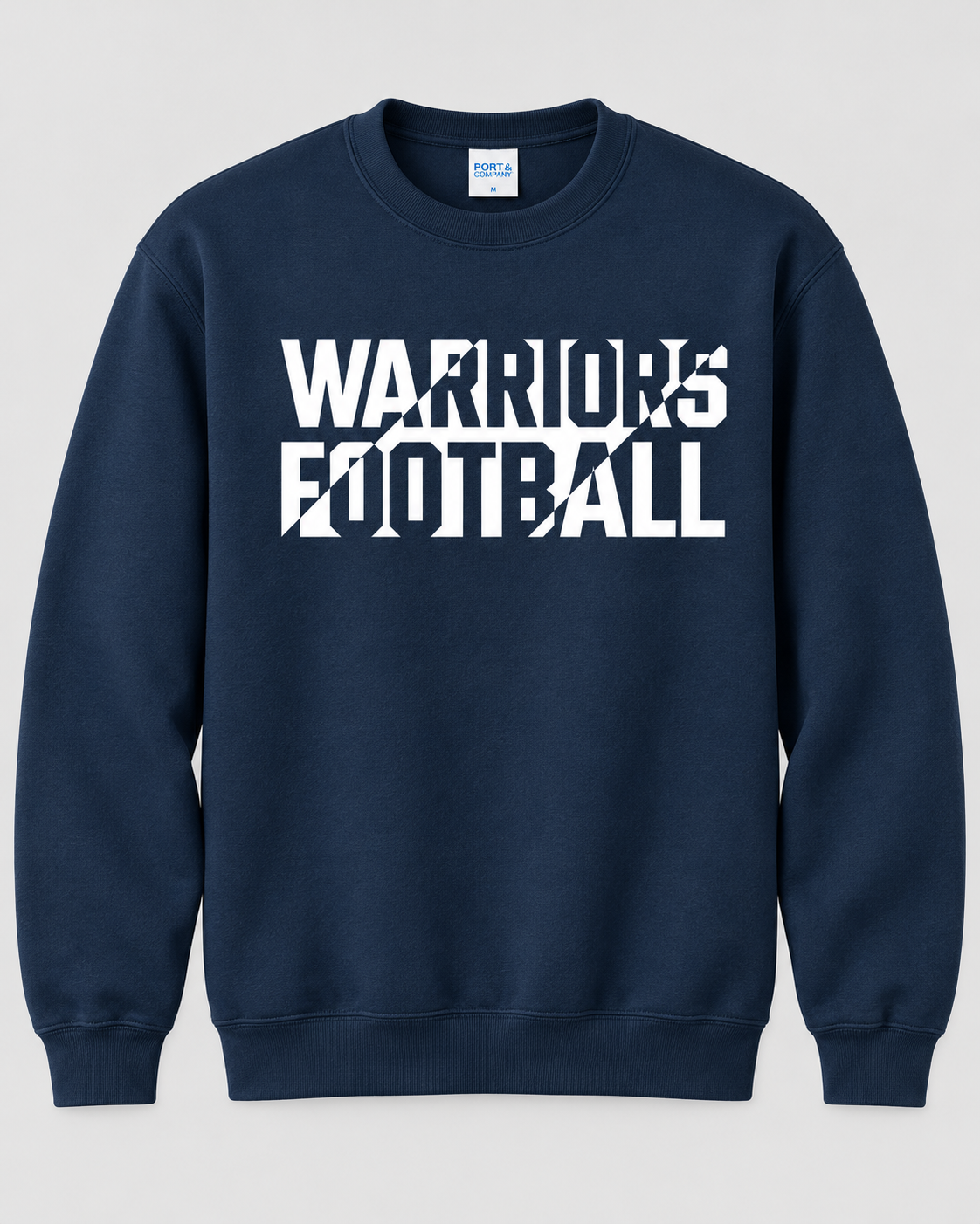 NE Football Crewneck - Black