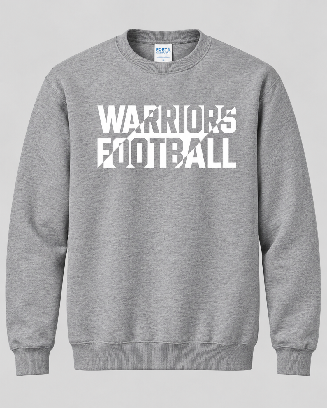 NE Football Crewneck - Grey