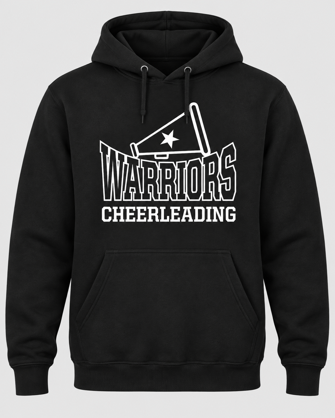 Megaphone Warriors Hoodie - Black