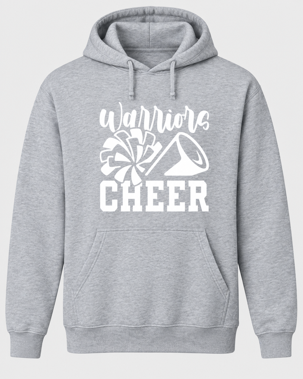 Warriors Cheer Hoodie - Grey