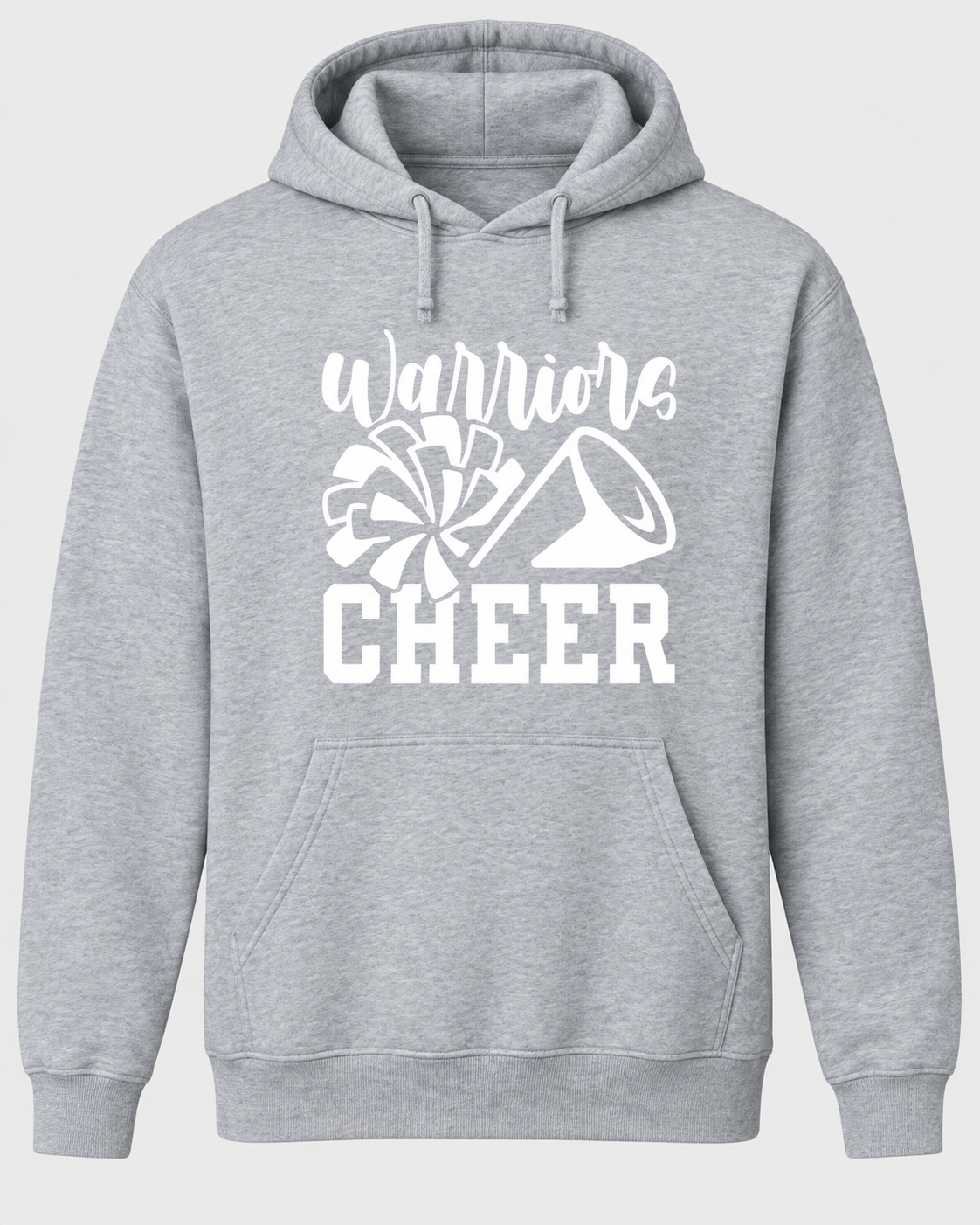Warriors Cheer Hoodie - Grey