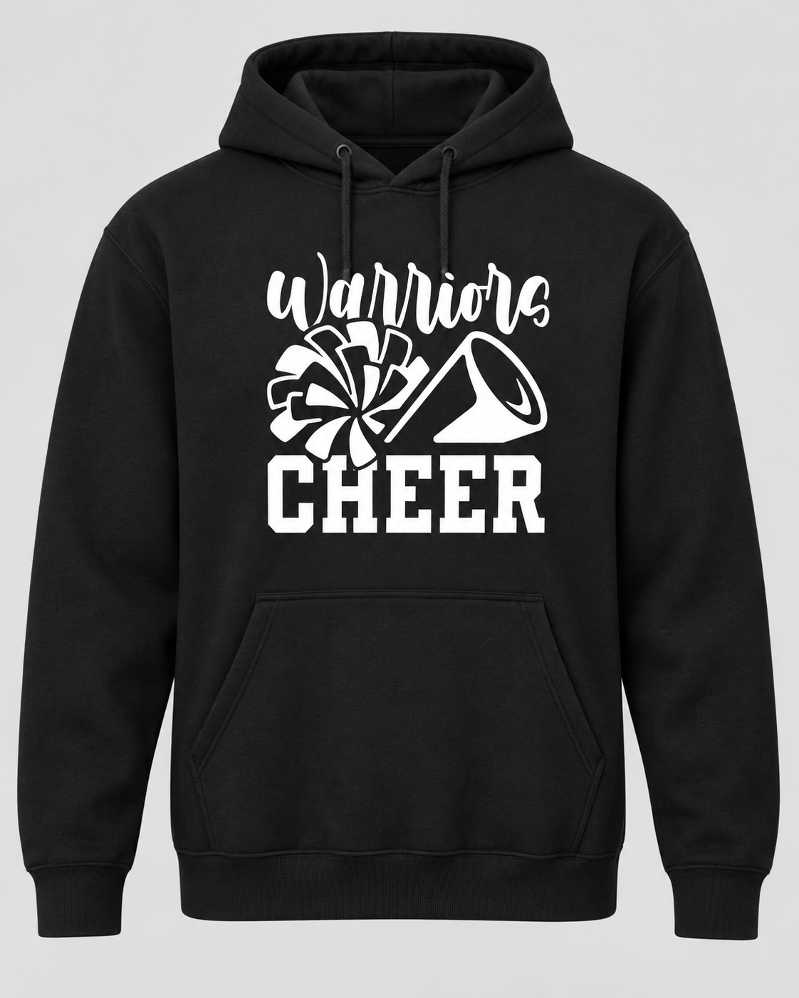 Warriors Cheer Hoodie - Black