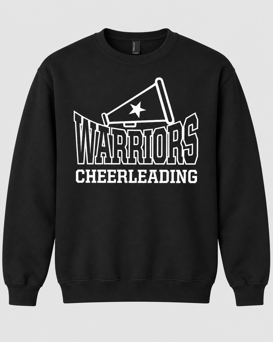 Megaphone Warriors Crewneck - Black