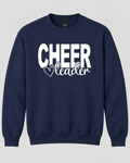 Cheerleader Heart Crewneck - Navy