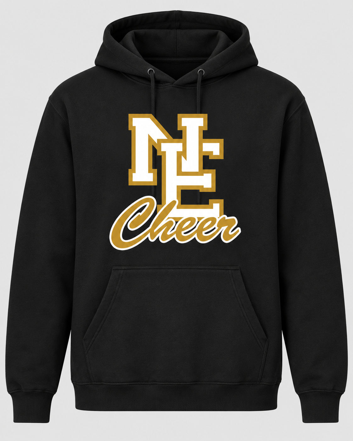 NE Cheer Hoodie - Black