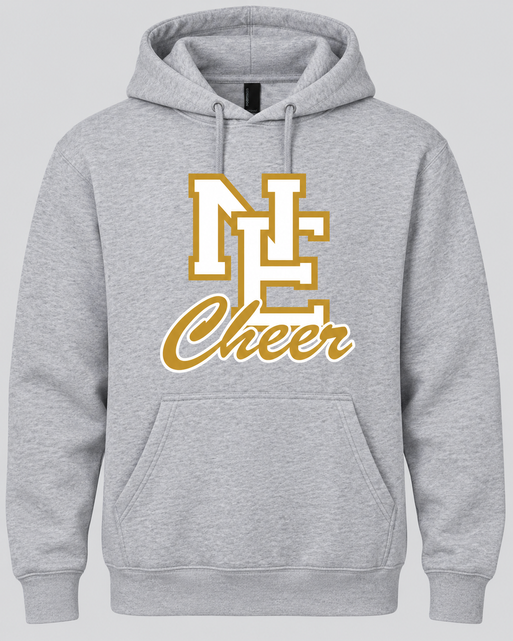 NE Cheer Hoodie - Grey