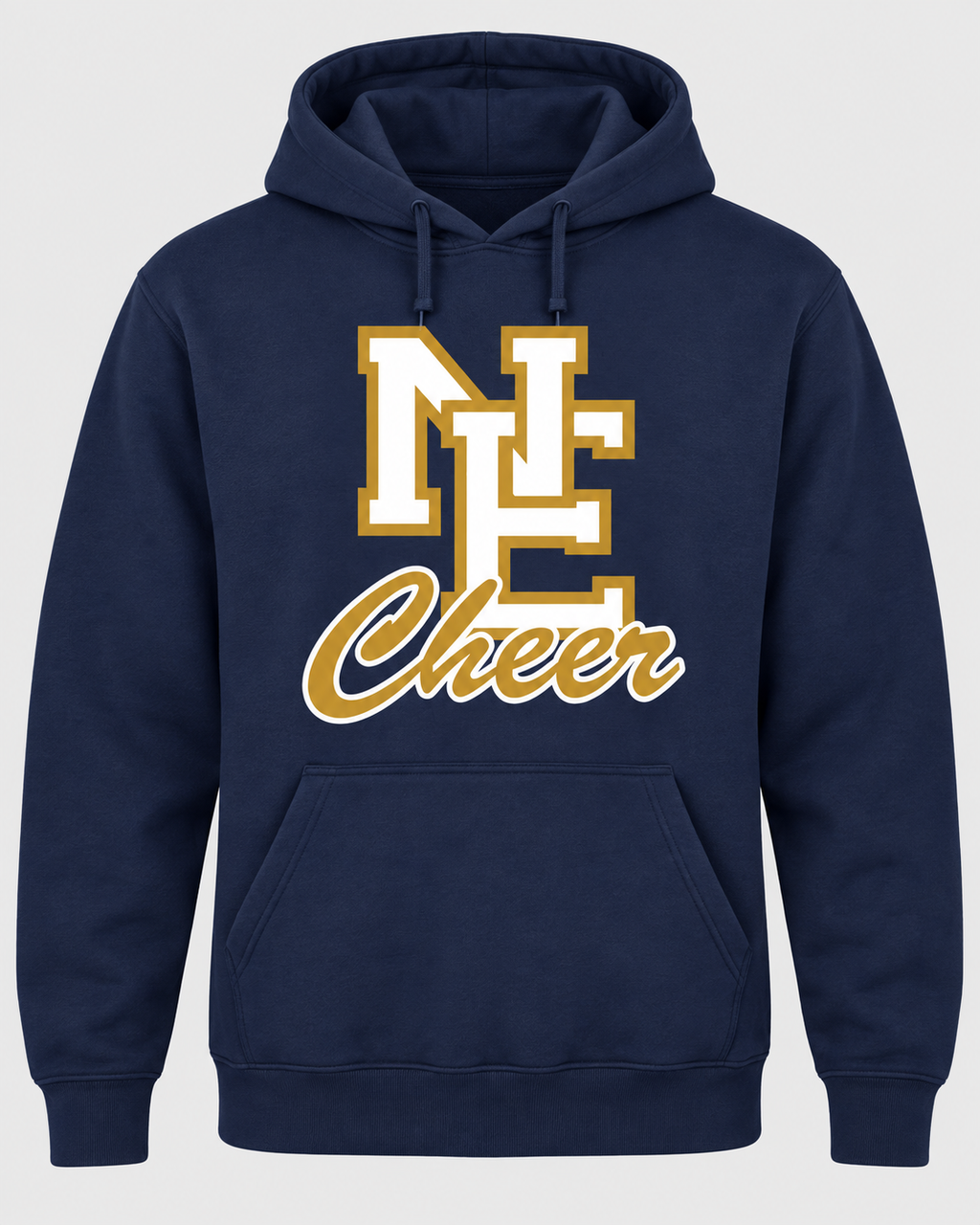 NE Cheer Hoodie - Navy